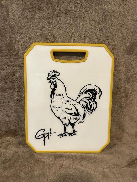 Other - Guy Fieri Chicken Cutting Board Kitchen Decor Never Cut On